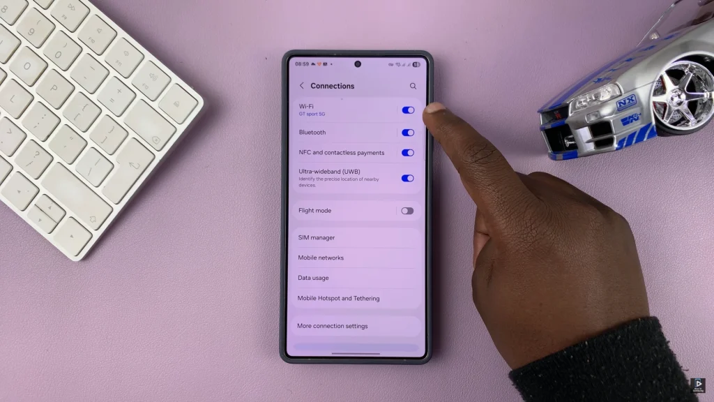 How To Turn ON & OFF WIFI On Samsung Phone