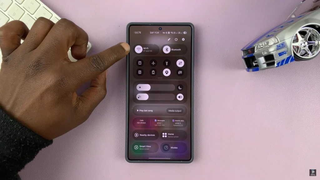 How To Turn ON & OFF WIFI On Samsung Phone