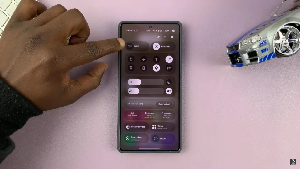 How To Turn ON WIFI On Samsung Phone