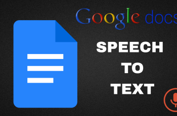 How To Transcribe Speech To Text In Google Docs How To Transcribe Speech To Text In Google Docs