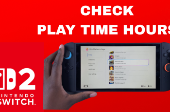 How To Check Play Hours On Nintendo Switch 2